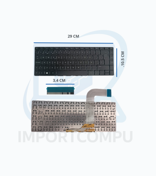 TECLADO HP PAVILION 14-V 14V 14N/P 773713-161 SIN FRAME SP
