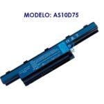 BATERIA ACER 4741 AS10D31 AS10D75 AS10D51 ACAAS10D51-6 ACAS10D61 ACAS10D71EXTERNA