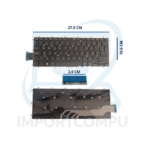 TECLADO DELL 14 7460 15 7460 MH180615 NB09B-UK YX-K2135S