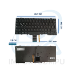 TECLADO DELL LATITUDE 5289 / 7280 / 5280 / 7380 WITH BACKLING (ILUMINACION) NEGRO