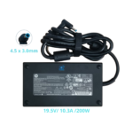 CARGADOR HP 19.5V / 10.3A /200W con conector 4.5 X 3.0mm PLUG AZUL *ORIGINAL*