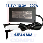 CARGADOR HP ORIGINAL 200W DE 19.5V A 10.3A con conector 4.5mm*3.0mm ( Punta azul)