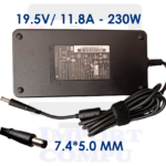 CARGADOR HP 19.5V 11.8A 230W con conector redondo 7.4mm*5.0mm (con pin central)