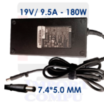 CARGADOR HP 19V 9.5A 180W con conector redondo 7.4mm*5.0mm (con pin central)