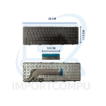 TECLADO HP 450 G1 450 G2 SIN FRAME SP NUMÉRICO