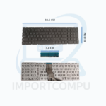 TECLADO HP 15-AB121DX SIN FRAME SMALL ENTER US NUMÉRICO