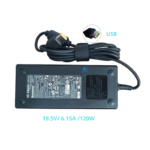 CARGADOR LENOVO 19.5 / 6.15A / 120W conector PLUG RECTANGULAR
