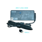 CARGADOR LENOVO 20V / 3.25A / 65W conector TIPO C