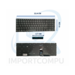TECLADO LENOVO IDEAPAD 320-15IAP CON BOTTON POWER SIN FRAME US NUMÉRICO