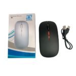 MOUSE LED ULTRA FINO 2.4G + BLUETOOTH NEGRO