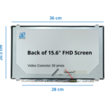 PANTALLA 15.6 LED SLIM 30 PINES FHD(1920*1080)