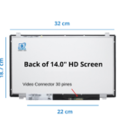 PANTALLA 14.0 LED SLIM 30 PINES HD(1366x768)
