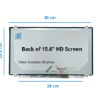 PANTALLA 15.6 LED SLIM 30 PINES HD (1366x768)