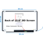 PANTALLA SLIM 15.6" HD 30 PINES CON BRACKETS