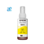 TINTA EPSON T664420 YELLOW 70 ML – L210, L220,L380,L355,L375,L395,L495,L555,L575,L565 ORIGINAL