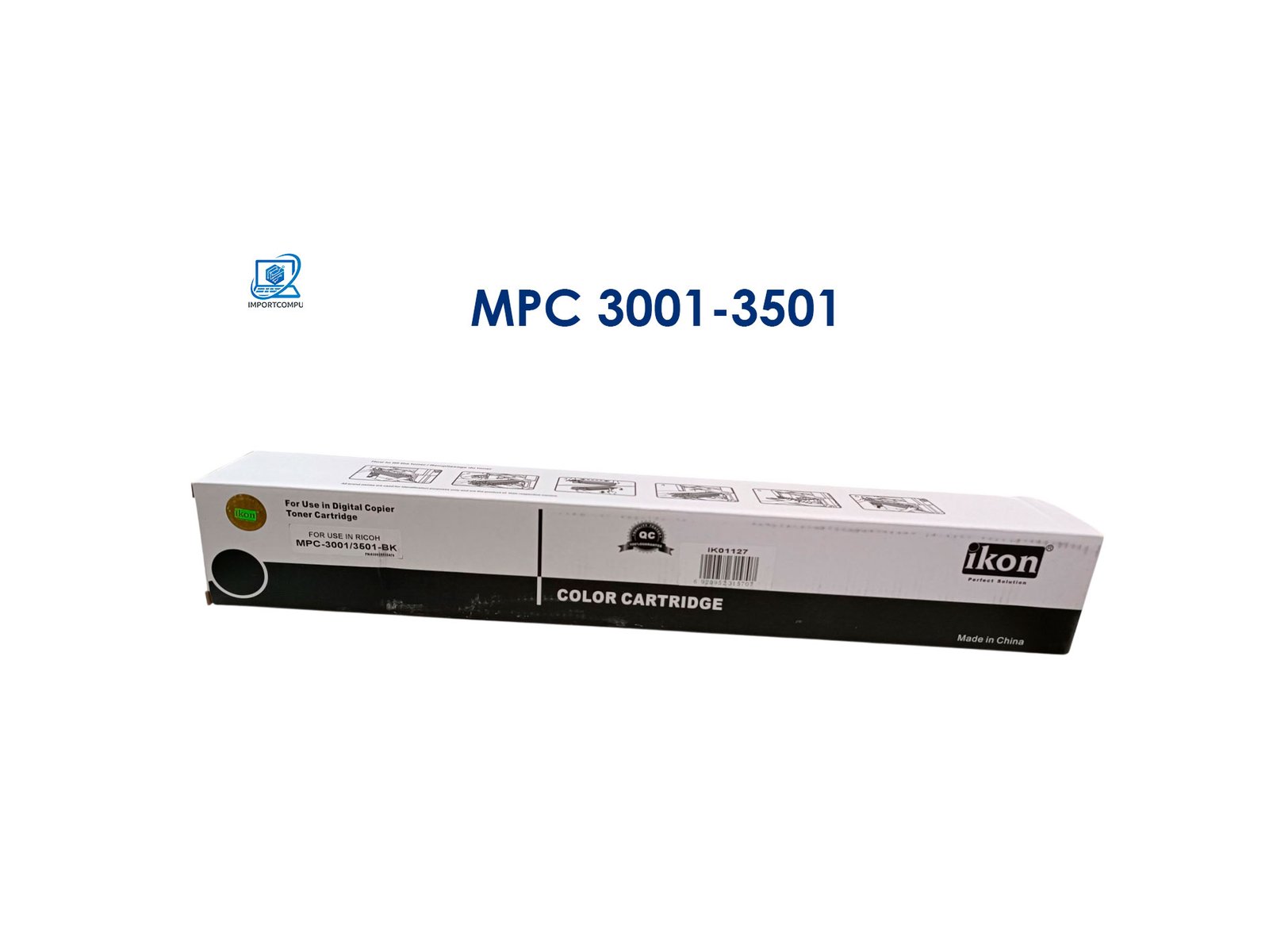 TONER-IKON-MPC-3001-3501-BLACK TONER IKON BLACK MP C3001-C3501 - Imagen 1