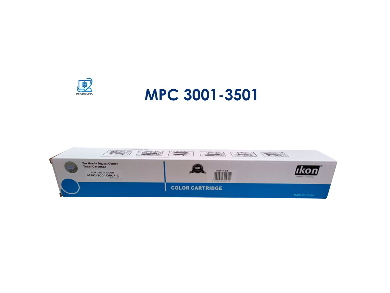 TONER-IKON-MPC-3001-3501-CYAN TONER IKON CYAN MP C3001-C3501 - Imagen 1