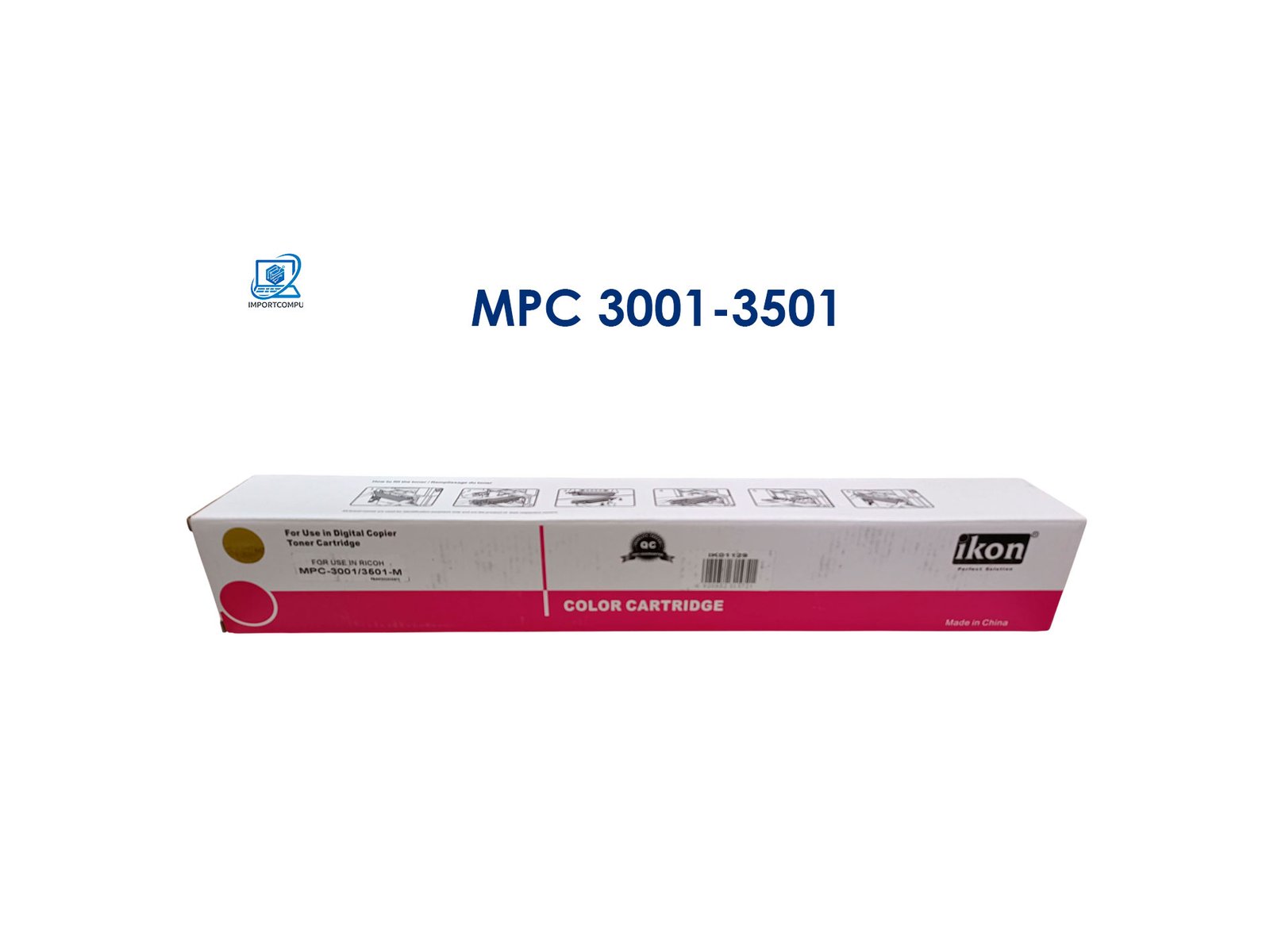 TONER-IKON-MPC-3001-3501-MAGENTA TONER IKON MAGENTA MP C3001-C3501 - Imagen 1