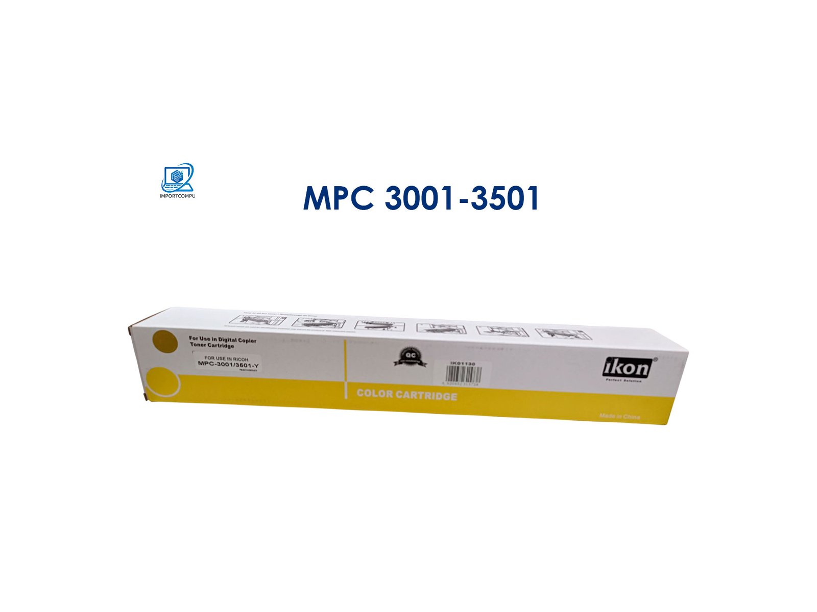 TONER-IKON-MPC-3001-3501-YELLOW TONER IKON YELLOW MP C3001-C3501 - Imagen 1