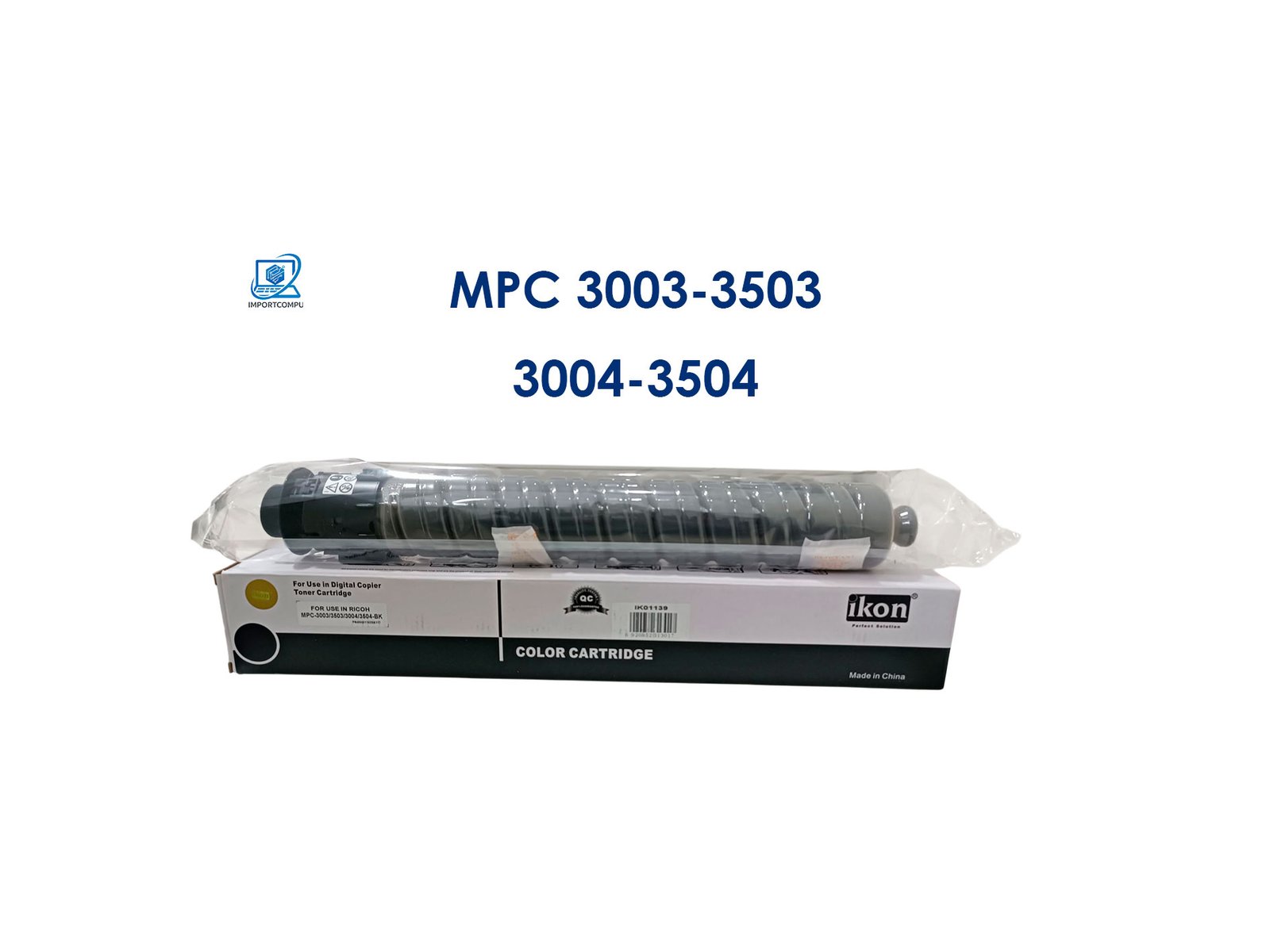 TONER-IKON-MPC-3503-3504-BLACK TONER IKON BLACK MP C3003-C3503-C3004-C3504 - Imagen 1