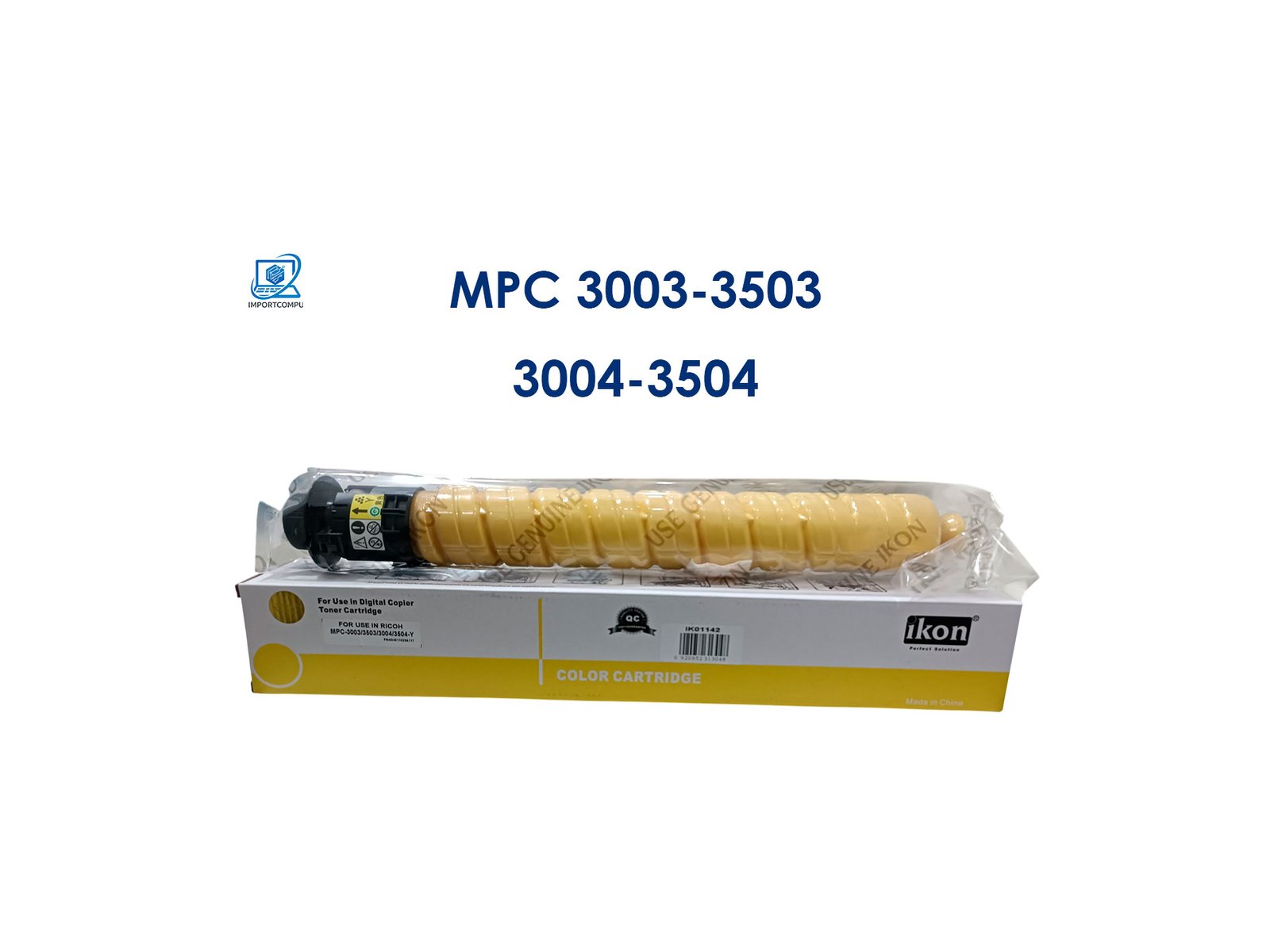 TONER-IKON-MPC-3503-3504-YELLOW TONER IKON YELLOW MP C3003-C3503-C3004-C3504 - Imagen 1