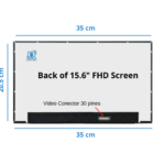 PANTALLA 15.6 LED ULTRA SLIM 30 PINES FULL HD (1920x1080) PANEL RECTO