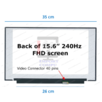 PANTALLA ULTRA SLIM 15.6" FHD 40 PINES NARROW SIN BRACKETS 240 HZ GAMER