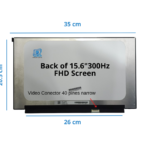 PANTALLA 15.6 IPS ULTRA SLIM 40 PINES NARROW FULL HD (1920x1080) 300HZ GAMER