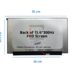 PANTALLA ULTRA SLIM 15.6" FHD 40 PINES NARROW SIN BRACKETS 300HZ GAMER