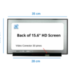 PANTALLA 15.6 LED ULTRA SLIM 30 PINES HD (1366x768)