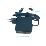 CARGADOR ASUS 20V / 2.25A / 45W PLUG TIPO C CUADRADO *ORIGINAL*