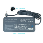 CARGADOR ASUS DELTA MSI  20V / 7.5A / 150W con conector 4.5 X 3.0mm PLUG AGUJA MINI