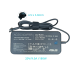 CARGADOR ASUS 20V / 9A / 180W con conector 4.5 X 3.0mm PLUG AGUJA MINI