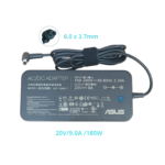 CARGADOR ASUS 20V / 9A / 180W con conector 6.0 X 3.7mm PLUG NEGRO