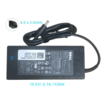 CARGADOR DELL 19,5V / 6.7A /130W conector 4.5 X 3.0mm PLUG AGUJA MINI