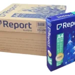 Caja de Papel Bond Report A4 (10 Resmas - 5000 Hojas)