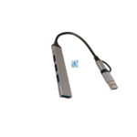 Adaptador Hub  4 en 1 USB Tipo-C a USB 3.0