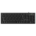 Teclado Estándar USB Genius KB-100X Negro (Español)
