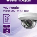 Micro SD Wester Digital 32GB PURPLE Alta Durabilidad