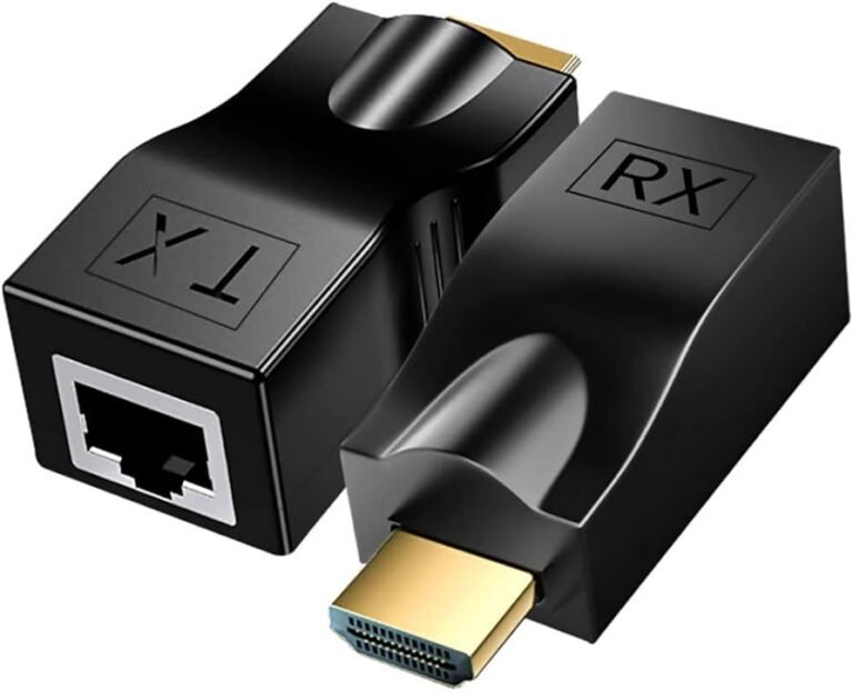 Adaptador Extensor HDMI por Cable de Red Ethernet RJ45 Cat 6