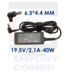 Cargador para Laptop Sony 19.5V A 2.1A (MM) 6.4*4.4 PUNTA AGUJA